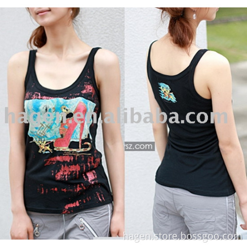 ladies chiffon tank top